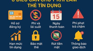 8 điều cần chú ý làm thẻ tín dụng