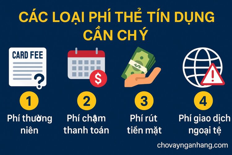 Thẻ tín dụng là gì? Làm thẻ tín dụng cần chú ý những điều gì Các loại phí thẻ tín dụng cần chú ý