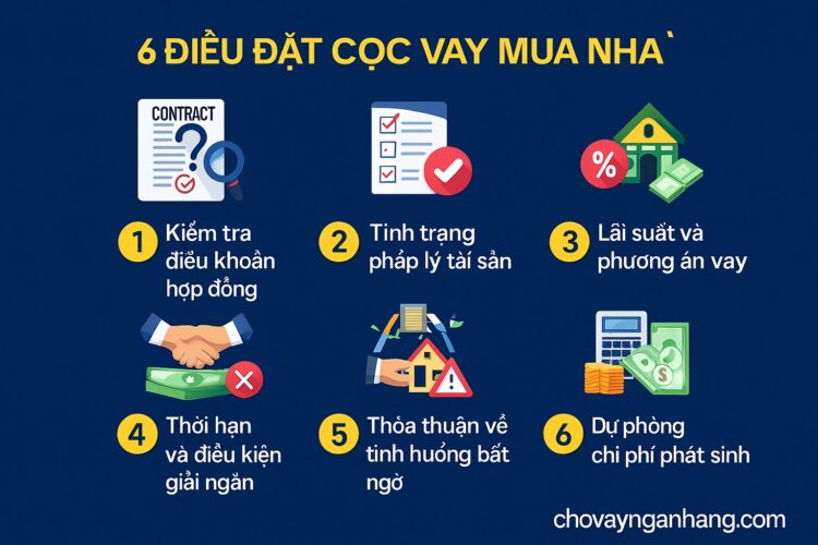 6 điều cần lưu ý trước khi đặt cọc mua nhà 6 điều cần lưu ý trước khi đặt cọc mua nhà.