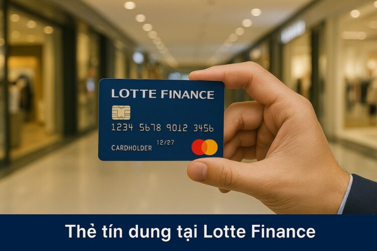 Mở thẻ tín dụng tại Lotte Finance đơn giản dễ dàng Mở thẻ tín dụng Lotte Finance đơn giản
