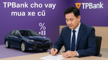 4 ngân hàng cho vay mua ô tô cũ dễ nhất