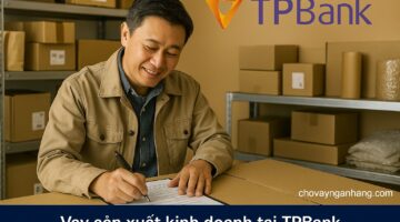 Vay sản xuất kinh doanh tại TPBANK - phê duyệt 7 tỷ nhanh