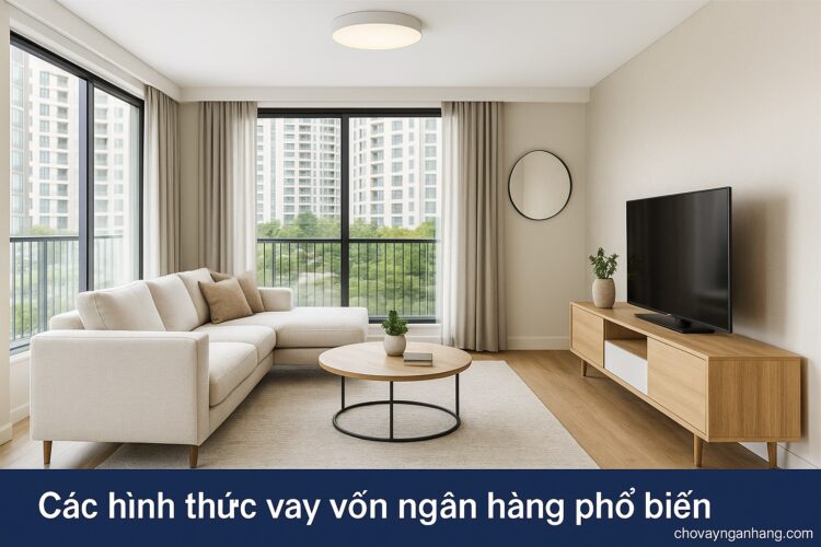 Các hình thức vay vốn ngân hàng phổ biến nhất hiện nay Các hình thức vay vốn ngân hàng