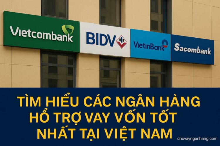 Tìm hiểu các ngân hàng hỗ trợ vay vốn tốt nhất tại Việt Nam Các ngân hàng cho vay tốt nhất