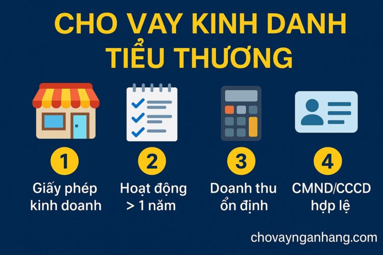 Vay vốn kinh doanh cho hộ buôn bán nhỏ lẻ Vay vốn kinh doanh cho hộ buôn bán nhỏ lẻ