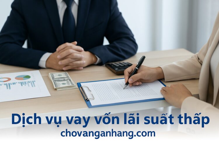 Dịch vụ vay vốn lãi suất thấp và những điều bạn cần biết