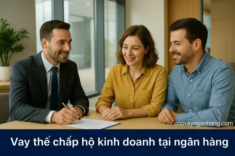 Vay thế chấp hộ kinh doanh lãi suất cực ưu đãi Vay thế châp hộ kinh doanh