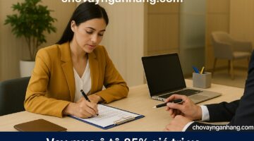 Vay mua xe ô tô định giá đến 85%, thủ tục vay đơn giản