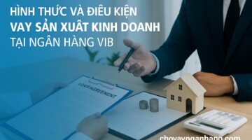 Hình thức và điều kiện vay sản xuất kinh doanh tại ngân hàng VIB