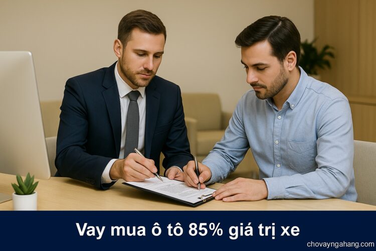Vay mua xe ô tô định giá đến 85%, thủ tục vay đơn giản Vay mua xe ô tô định giá đến 85%, thủ tục vay đơn giản
