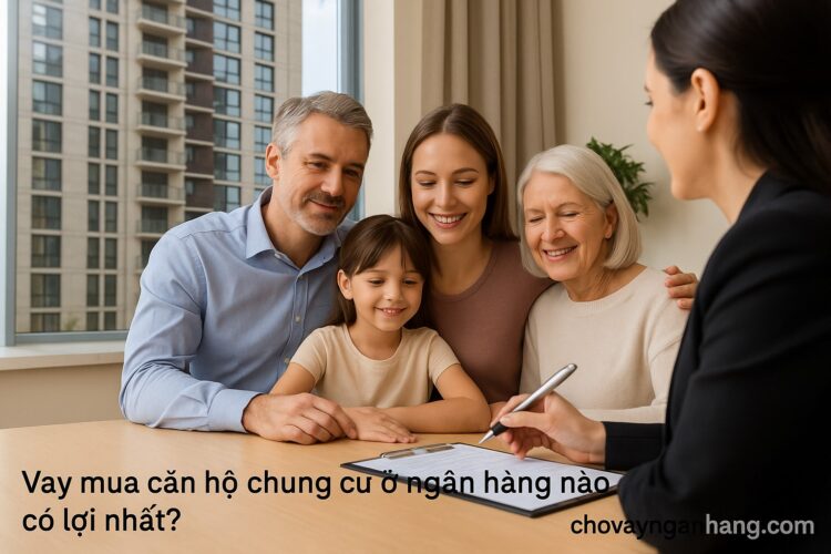 Vay mua căn hộ chung cư ở ngân hàng nào có lợi nhất? Vay mua căn hộ chung cư ở ngân hàng nào có lợi nhất?