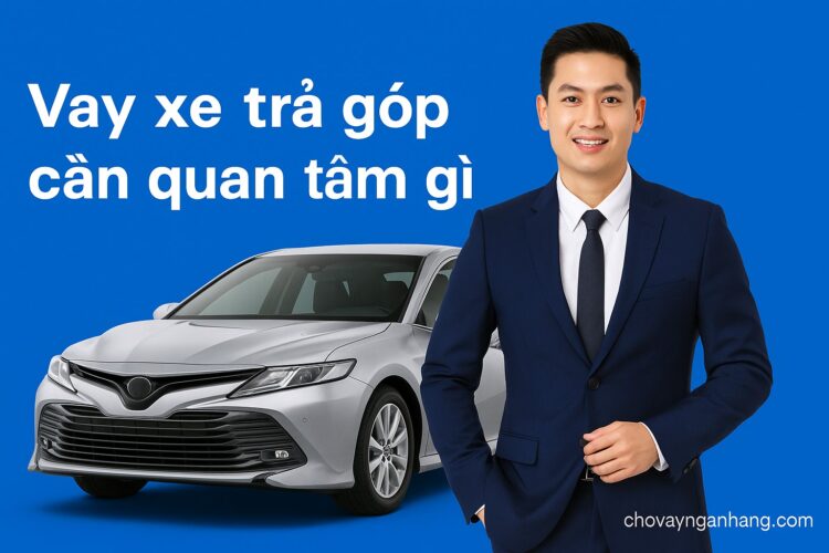 Những vấn đề cần quan tâm khi vay mua xe ô tô trả góp