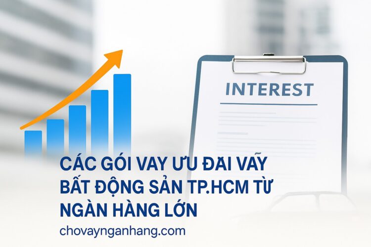 Các gói vay bất động sản TP.HCM từ ngân hàng lớn Các gói vay bất động sản TP.HCM từ ngân hàng lớn