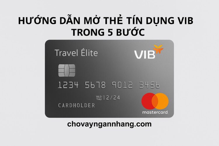 Hướng dẫn mở thẻ tín dụng VIB trong 5 bước Hướng dẫn mở thẻ tín dụng VIB trong 5 bước