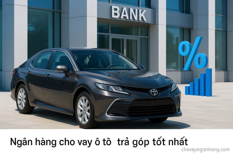 So sánh ngân hàng cho vay mua ô tô trả góp 2025 tốt nhất