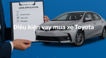 Vay mua xe Toyota - Thủ tục và những điều cần biết